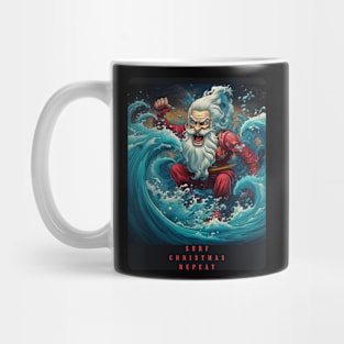 SURF CHRISTMAS REPEAT Mug